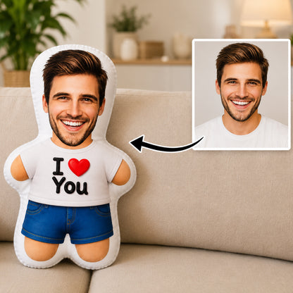 Mama  Customs  I  Love  You  Photo  Pillow