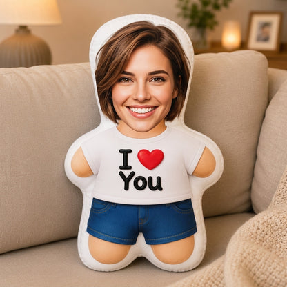 Mama  Customs  I  Love  You  Photo  Pillow