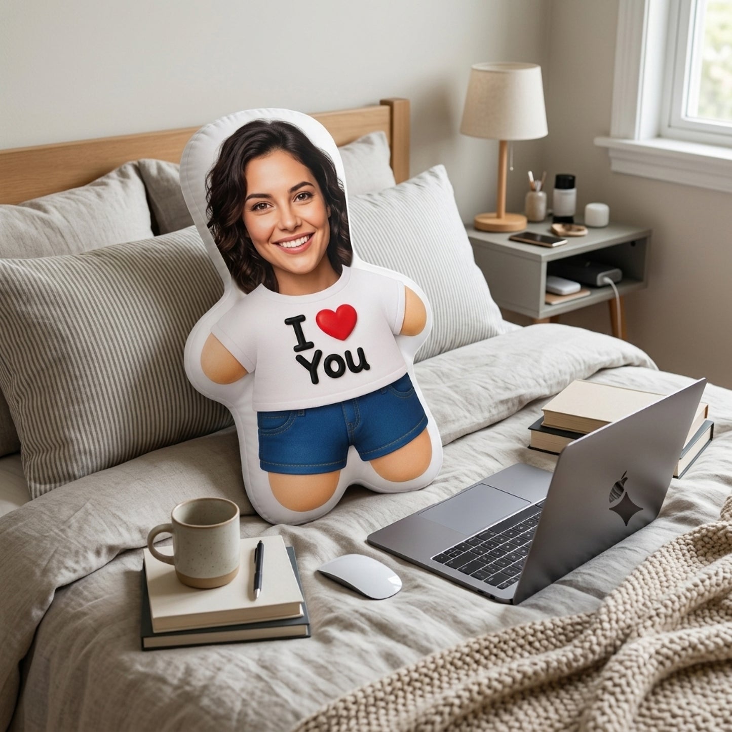 Mama  Customs  I  Love  You  Photo  Pillow