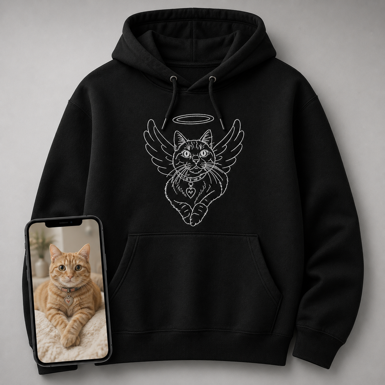 Personalized Pet Embroidered Hoodie
