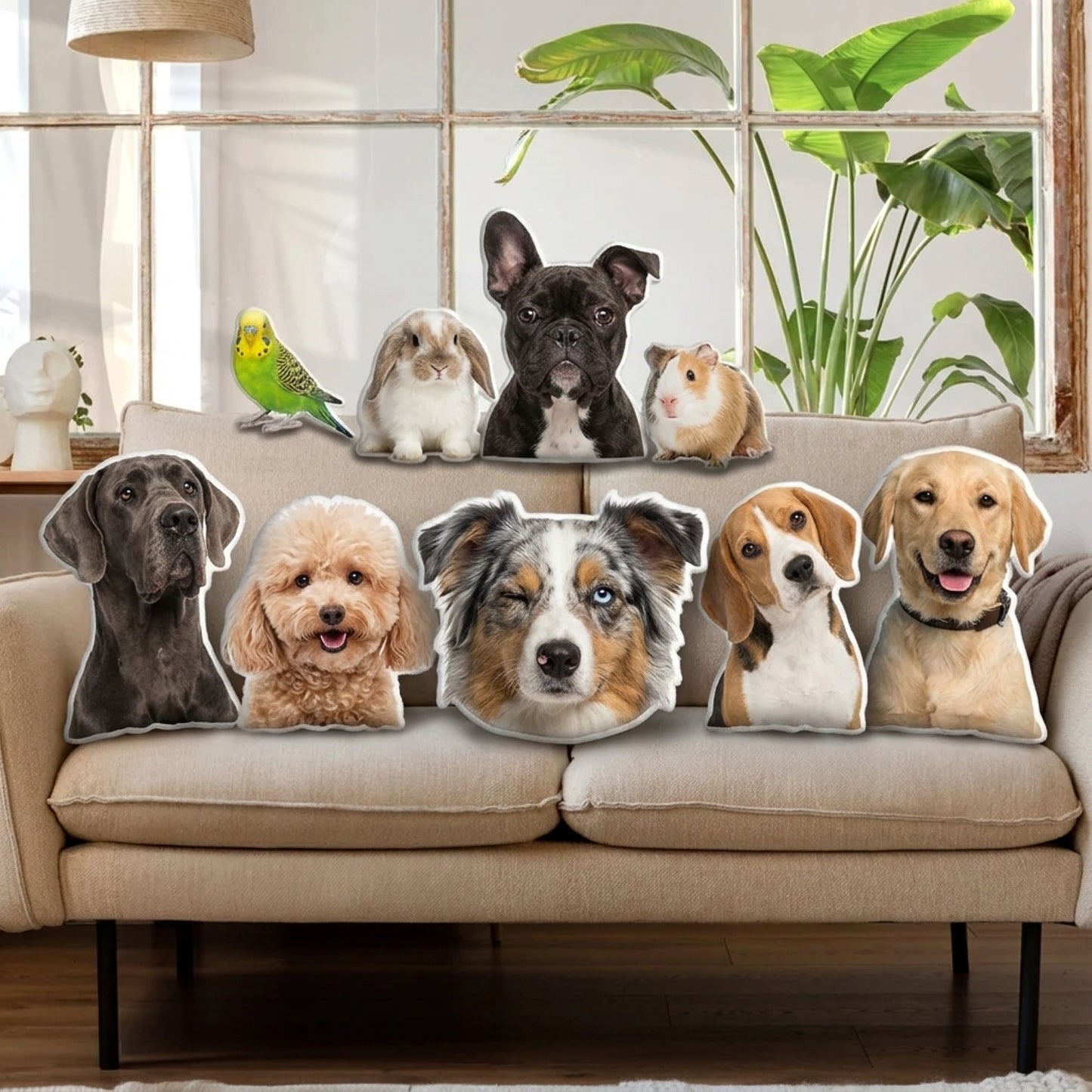Mama Customs Photo Pet Pillow