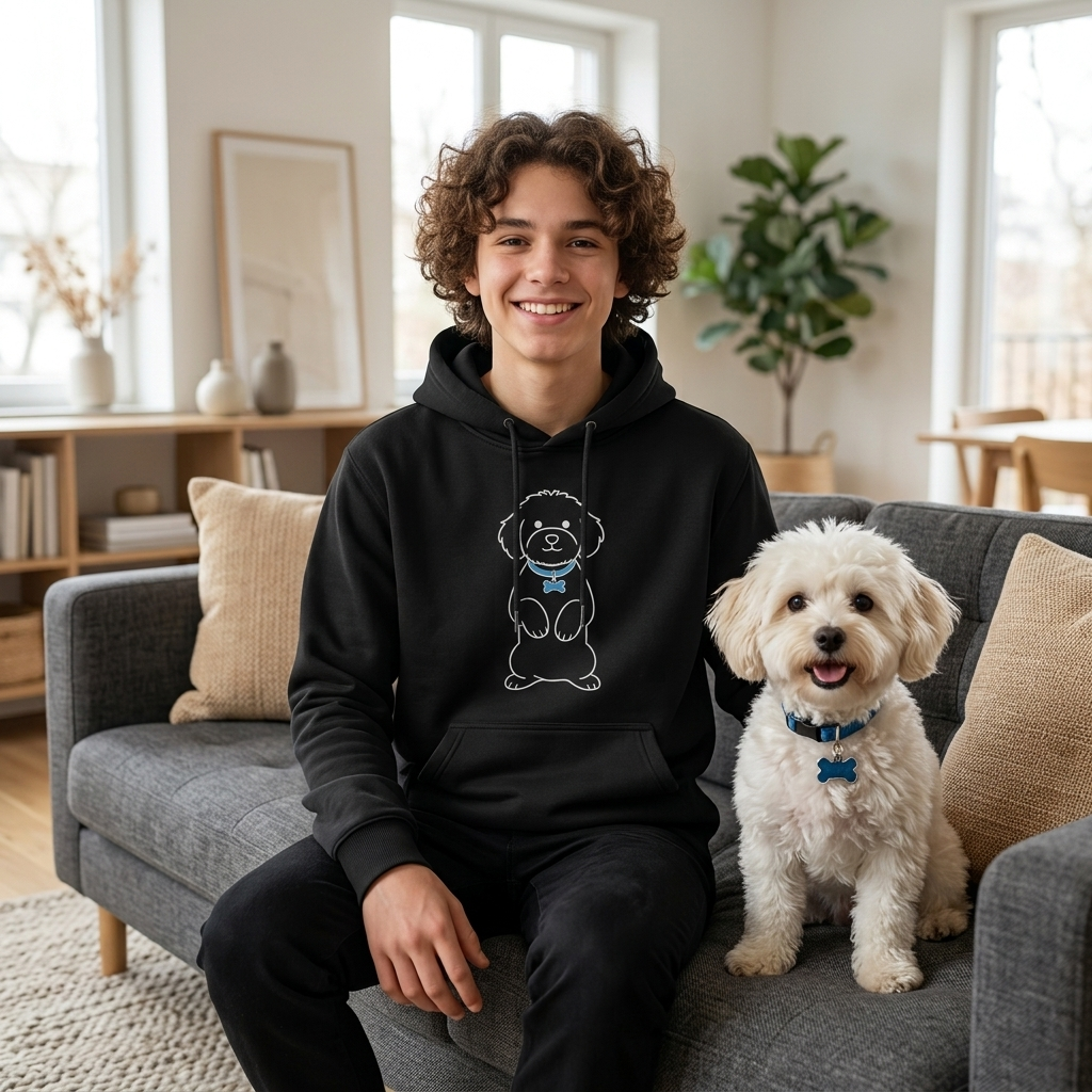 Personalized Pet Embroidered Hoodie