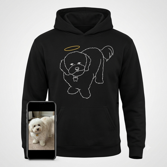 Personalized Pet Embroidered Hoodie